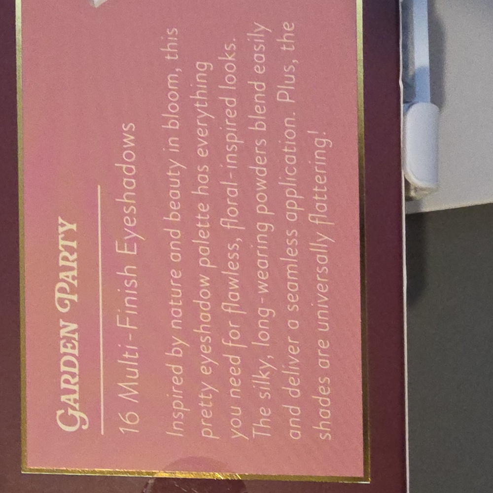 LAURA GELLER NEW Garden Party 16 Multi Finish Eyeshadows - Picture 7 of 9